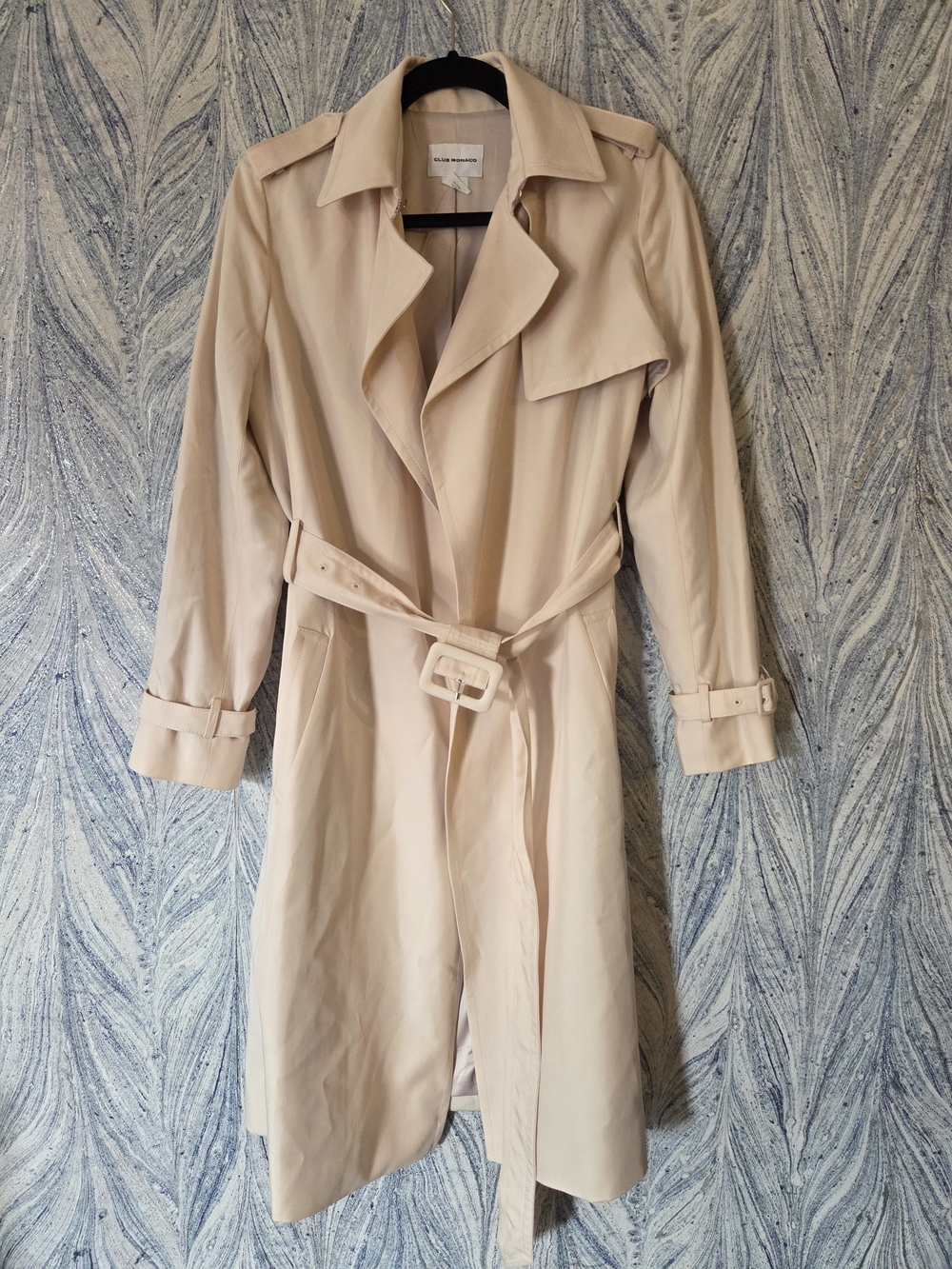 Club Monaco Light Pink Button-Front Jacket